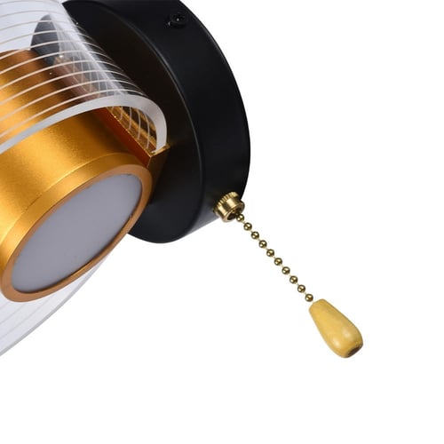 ابليك جداري اكريليك اسود وذهبي