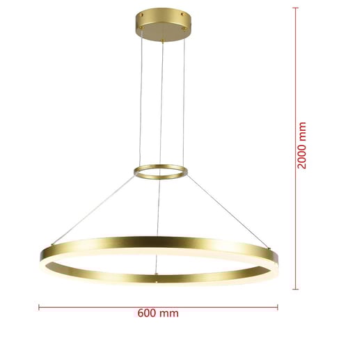 إضاءة معلقة شكل حلقة