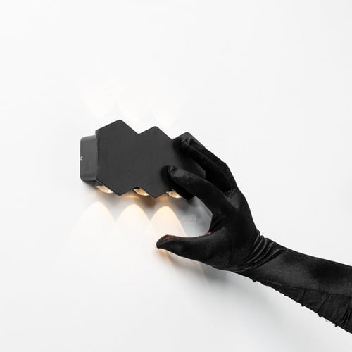 ابليك سور زوايا اطار اسود بـ 6 عدسات