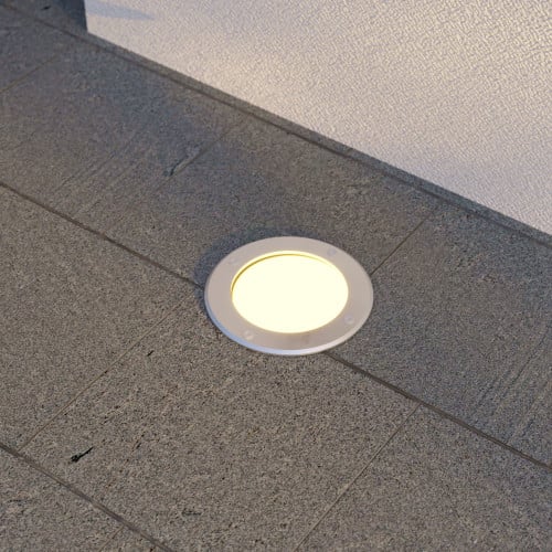 كشاف أرضي دائري استانلس ستيل