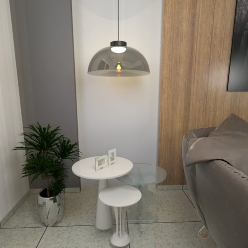 إضاءة زجاج معلقة دائرية