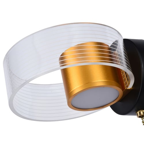 ابليك جداري اكريليك اسود وذهبي