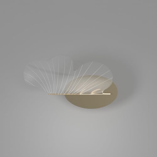 أبليك جداري داخلي اكلوريك بقاعدة ذهبية