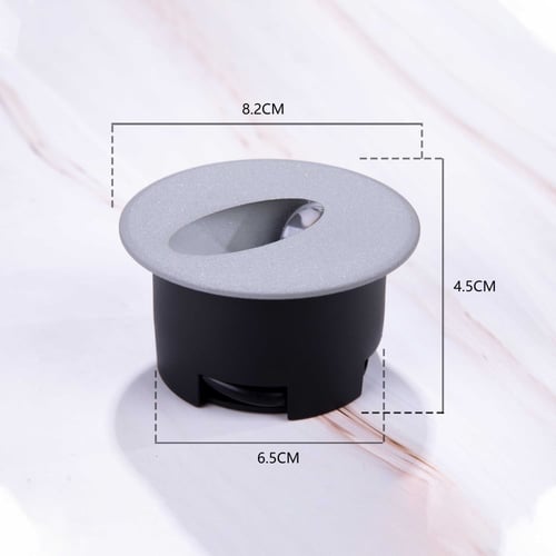 كشاف درج دائري اطار رمادي