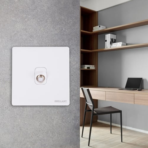 فيش دش مودرن ابيض برلنت