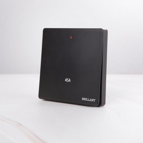 مفتاح مكيف أصلي 45 أمبير مودرن اسود برلنت