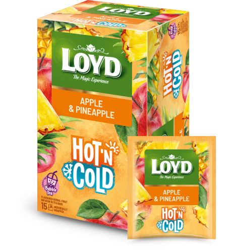 لويد شاي اعشاب بنكهة التفاح والاناناس 2x15 جرام