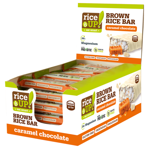 رايس اب بار بشوكلاتة الكراميل 18x20 جرام