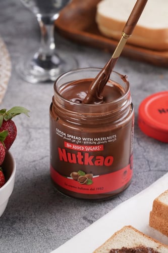 نتكاو كريمة البندق والكاكاو بدون سكر 350 جرام