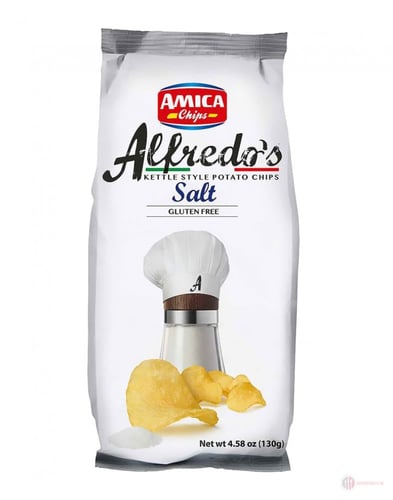 أميكا ألفريدو رقائق البطاطس المملحة 130 جرام
