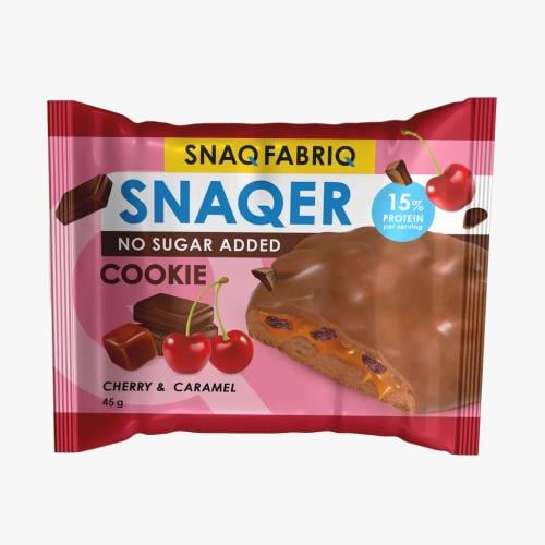 سناك فابريك سناكر كوكيز البروتين بالكرز والكراميل...