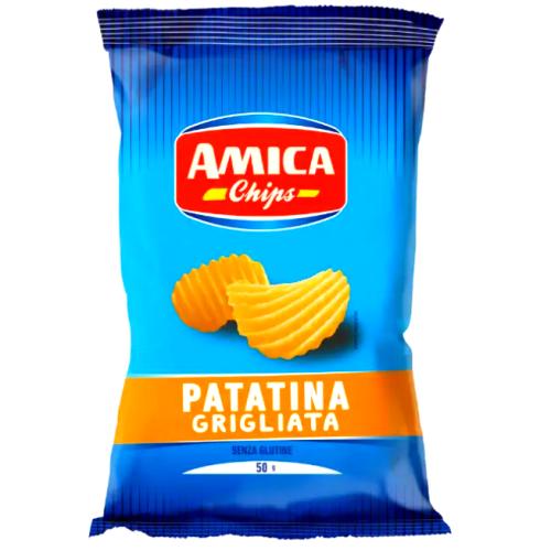 أميكا رقائق البطاطس المضلعة 50 جرام