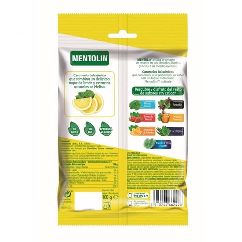 منتولين حلوي النعناع بالليمون بدوت سكر خال من الجل...