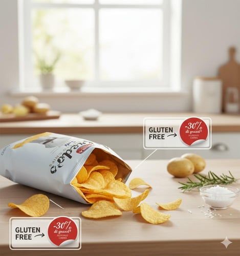 أميكا ألفريدو رقائق البطاطس المملحة 35 جرام