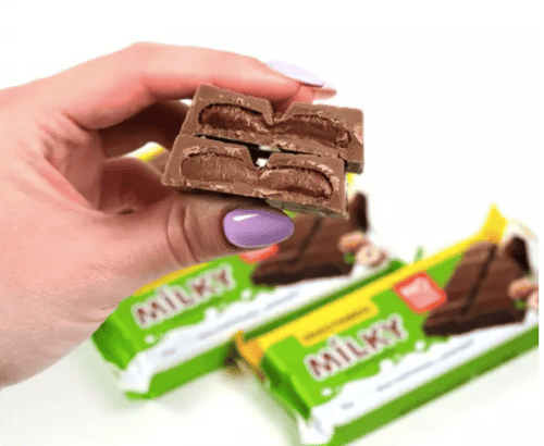 سناك فابريك شوكلاتة الحليب بزبدة الحليب والمكسرات...