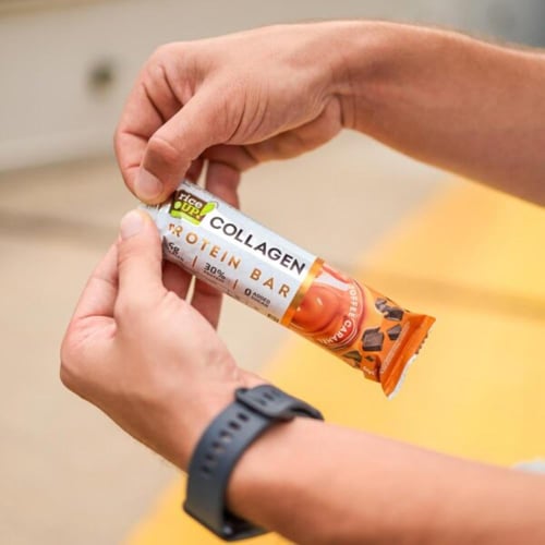 رايس أب كولاجين بار البروتين بالكراميل 50 جرام