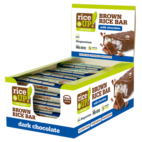 رايس اب بار بشوكلاتة الحليب 18x20 جرام