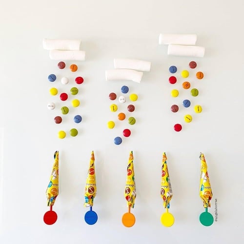 لاكاسا لاكاسيتوس حلوى شوكولاتة الحليب مظلات 40*11ج...