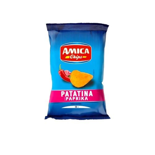 أميكا رقائق البطاطس بالفلفل الحلو 50 جرام