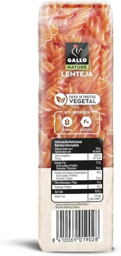 جاللو مكرونة العدس الأحمر فوسيللي عالية البروتين خ...