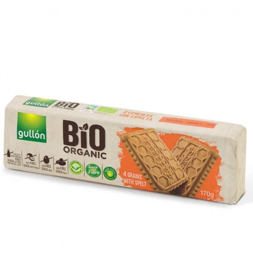 بسكويت عضوي بالحبوب الأربعة 170 جرام