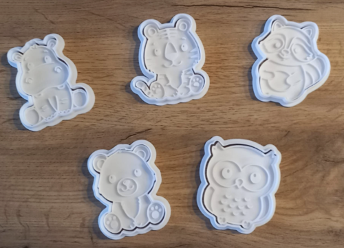 قطاعات حيوانات (5) قطع - صغير