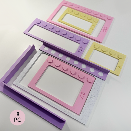 مجموعة قص غلاف والواح الدفتر