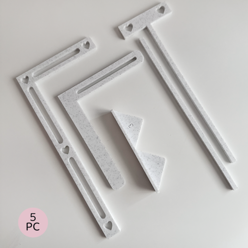 5 قطع لاادوات تجليد الدفتر