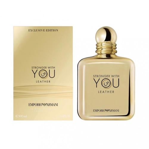عطر سترونجر ويذ يو ليذر للرجال من امبيرو ارماني -...