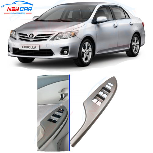 غطاء ديكور سويتش نوافذ رصاصي امامي يسار كورولا 200...