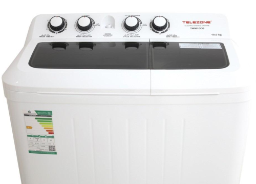 Telezon washing machine and dryer – 12 kg washing...