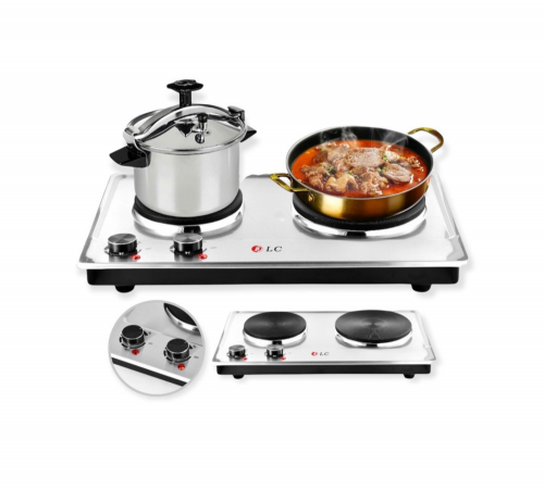 سخان ستيل عينين حجري DLC-6702