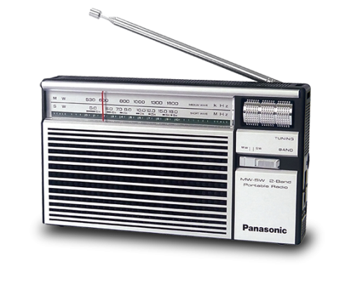 راديو باناسونيك MW-SW المحمول طراز R-218DD