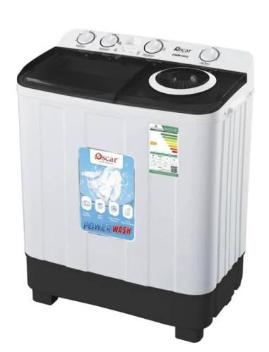 غسالة أوسكار – 15 كيلو – حوضين – OWM15KG