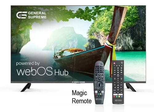 شاشة جنرال سوبريم – 55 بوصة – 4K UHD – سمارت – Web...