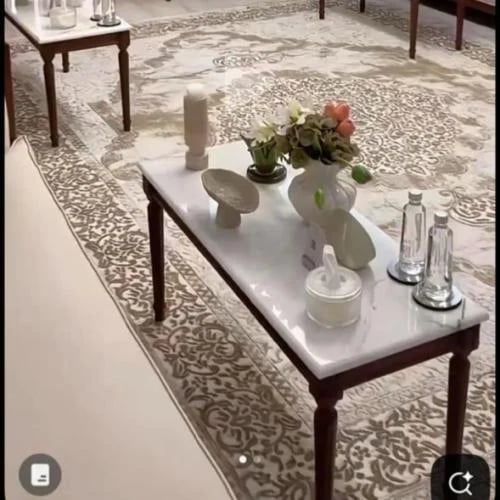طاولة خدمة قطعة واحدة