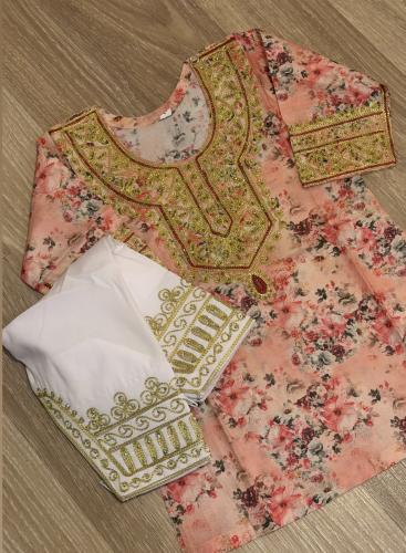 طقم مخور+ سروال (٠-٣ شهور)