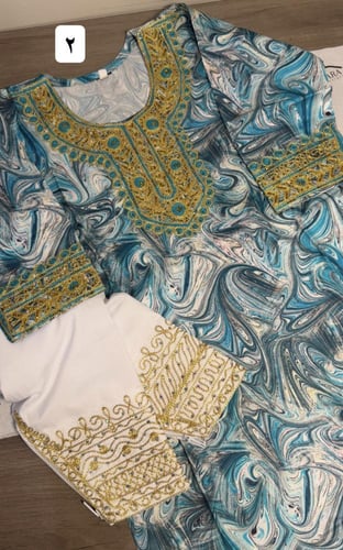 طقم مخور+ سروال (سنه)