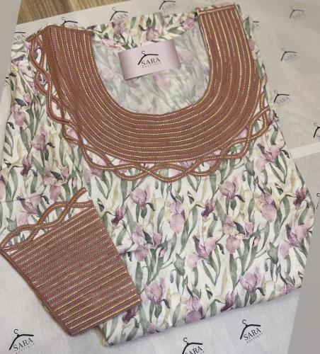 جلابيه نسائيه تلّي ( وردي غامق) XL-XXL