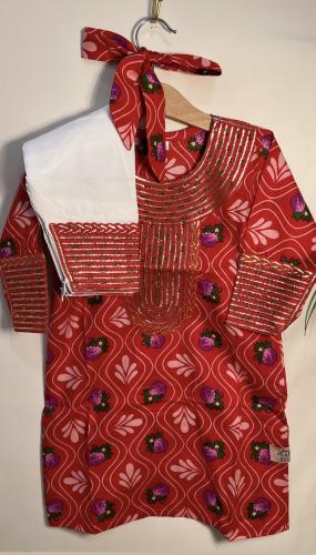 مخور اطفال شالكي احمر (2-3 سنوات)