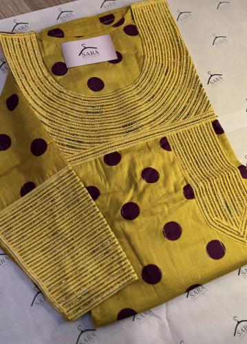 جلابيه نسائيه تلي فصوص ( سمول )