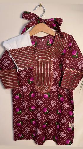 مخور اطفال شالكي عنابي