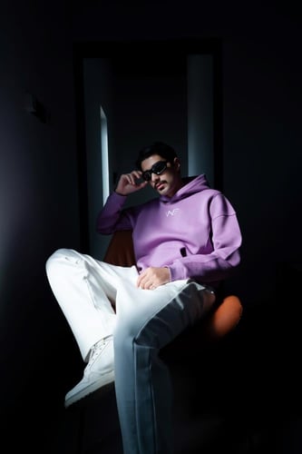 بلوفر موف - Mauve Hoodie