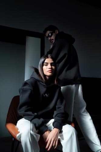 بلوفر أسود - Black Hoodie