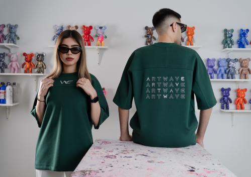 تيشيرت آرت ويف زيتي- Green ARTWAVE T-Shirt