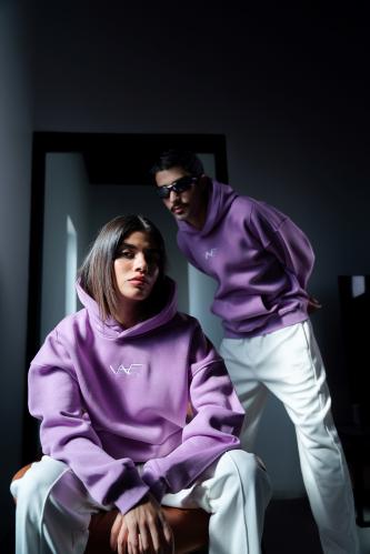 بلوفر موف - Mauve Hoodie