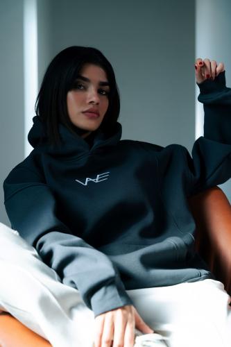 بلوفر رمادي- Grey Hoodie