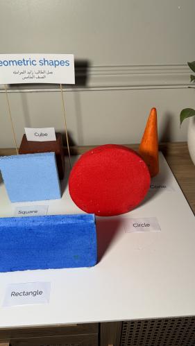 مجسم الاشكال الهندسية