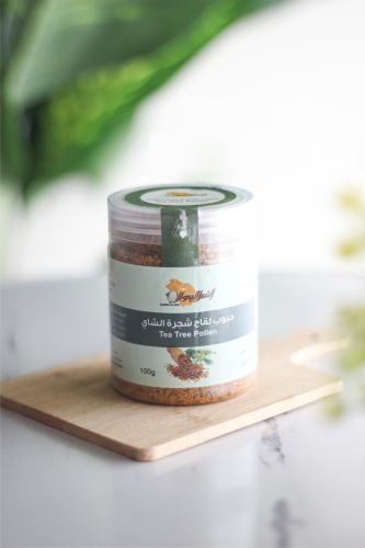 حبوب لقاح شجرة الشاي 100جرام