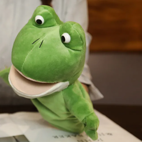 دمية - ضفدع -